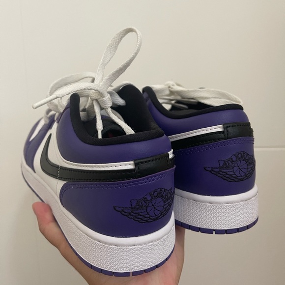 Jordan 1 low Court purple. - Picture 5 of 5